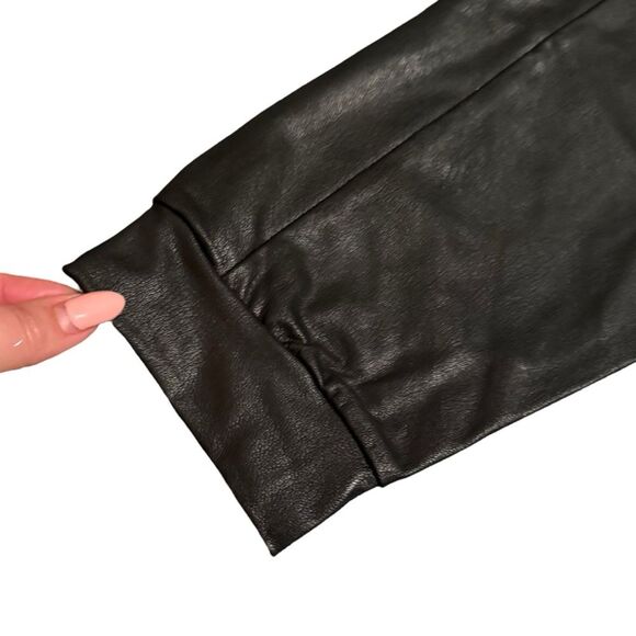 Commando Size XL Faux Leather Jogger Pants Black Closet Staple Baddie‎ Classic - Picture 4 of 14